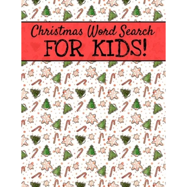 Christmas Word Search For Kids: Holiday Word Search Books, Large Print Christmas Word Search