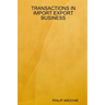 Transactions in Import Export Business