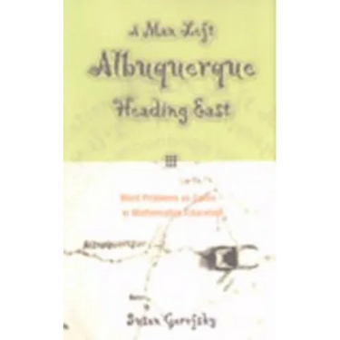 A Man Left Albuquerque Heading East: Word Problems as Genre in Mathematics Education