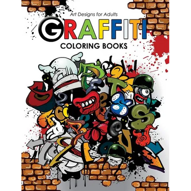 Graffiti Coloring book for Adults