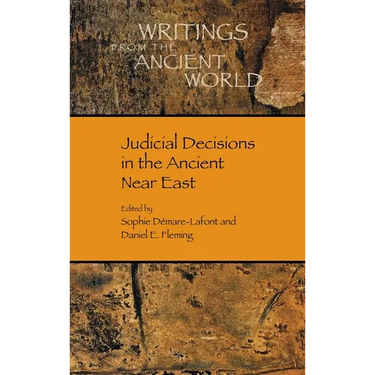 Judicial Decisions in the Ancient Near East