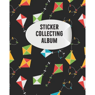 Sticker Collecting Album: My Activity Blank Sticker Storage Book and Sticker Collecting Album for Kids, Children, Boys & Girls and Organizing &