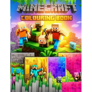 Minecraft Coloring Book: Fun & Creative Activity Book for Young Gamers!