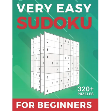 Very Easy Sudoku For Beginners: 320 Very Easy Sudoku Puzzles And Solutions Large Print Puzzle Book Big book of Sudoku (Sudoku Puzzle Books Very Easy)