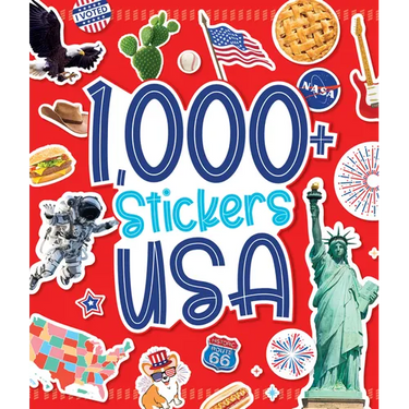 1,000 Stickers: USA