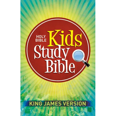 KJV Kids Study Bible (Hardcover, Red Letter)