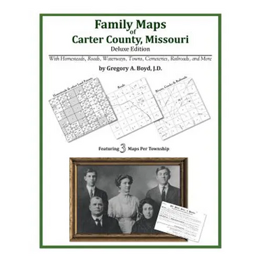 Family Maps of Carter County, Missouri