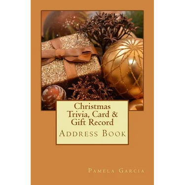 Christmas Trivia Card & Gift Record: Address Book