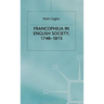 Francophilia in English Society