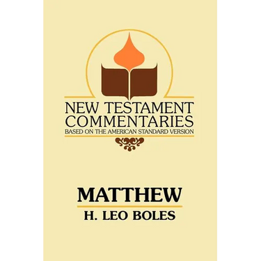 Matthew: A Commentary on the Gospel According to Matthew