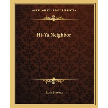 Hi-Ya Neighbor