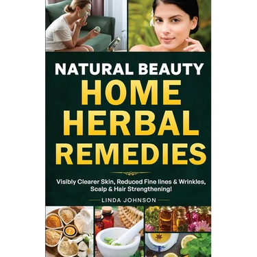 Natural Beauty Home Herbal Remedies: Book For Visibly Clearer & Brighter Skin, Anti-Aging Boosters for Fine lines & Wrinkles, Scalp & Hair Strengtheni