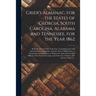 Grier's Almanac, for the States of Georgia, South Carolina, Alabama and Tennessee, for the Year 1862: Being the Second After Leap Year, Containing the