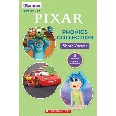 Disney Pixar Phonics Collection: Short Vowels (Disney Learning: Bind-Up)