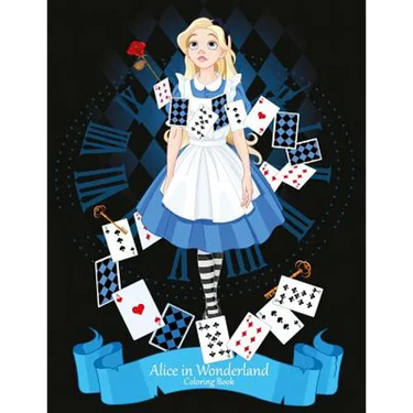 Alice in Wonderland Coloring Book 1
