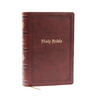KJV Holy Bible: Personal Size Giant Print, Brown Leathersoft, Red Letter, Comfort Print: King James Version