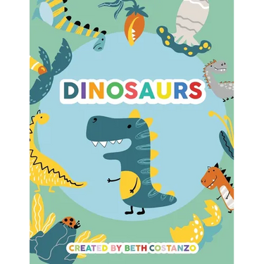 Dinosaurs Activity Workbook for Kids 3-6