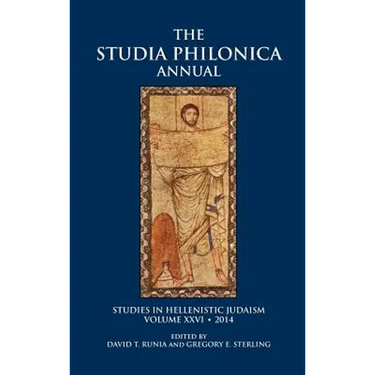 Studia Philonica Annual XXVI, 2014