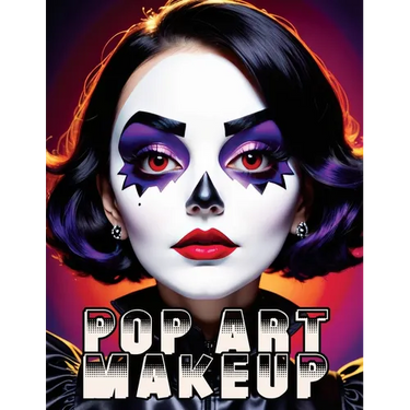 Pop Art Makeup: Beginner's Guide to Easy and Professional Face Painting - Creative Artistic Designs and Fun Colors for Any Party for Women and Teens
