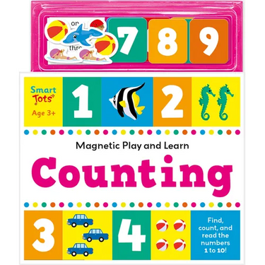 Counting: Learn Numbers with Magnetic Play and Learn Activity Book for Kids Ages 3+