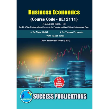 Business Economics(F.Y.B.Com, S.P. College, Sem.-II)