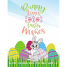 Bunny Kisses & Easter Wishes Coloring Book For Girls 4-8: Stress-Relief Activities For Kids
