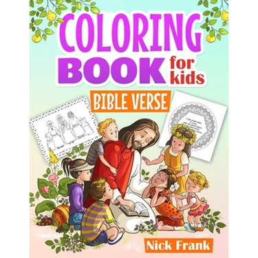 Bible Verse Coloring Books for Kids: Inspiring Verses with Animals and Figures for Children, Girls, and Boys. Activity Book Perfect Gift
