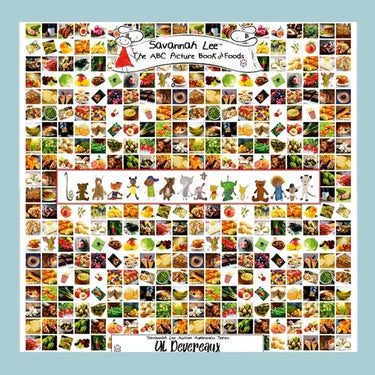 Savannah Lee: The ABC Picture Book of Foods: What's for dinner tonight?