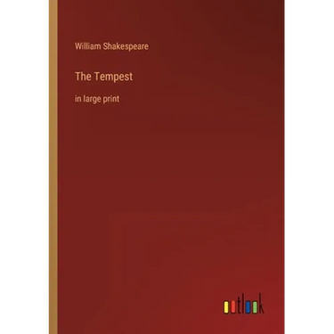 The Tempest: in large print