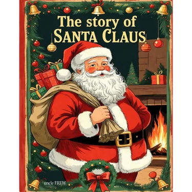 The story of Santa Claus for kids: kids books about Santa Claus (golden book)
