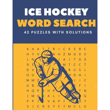 Ice Hockey Word Search 42 Puzzles With solutions: The Best Holiday and Christmas Gift For Students, amateurs, professionals and coaches.