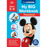 Disney Learning Big Workbook Preschool: Math & English Workbook for Kids Aged 3-5, Curriculum-Based