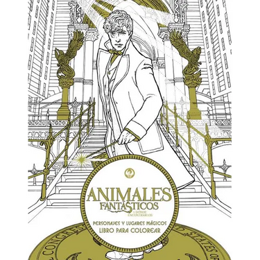 Animales fantásticos y dónde encontrarlos: Personajes y lugares mágicos. Libro p