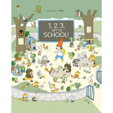 1, 2, 3, Off to School!