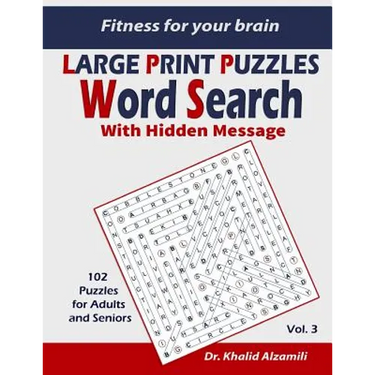 Fitness for your brain: Word Search With Hidden Message: Train your brain anywhere, anytime! - 102 Puzzles for Adults and Seniors