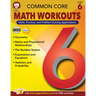 Common Core Math Workouts, Grade 6