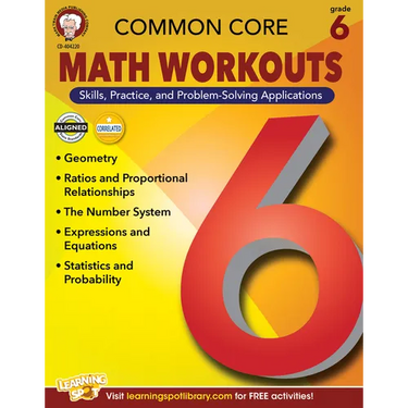 Common Core Math Workouts, Grade 6