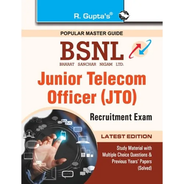Bsnl: Junior Telecom Officer (JTO)Telecom Recruitment Exam Guide