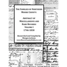 The Families of Northern Moore County - Abstract of Miscellaneous and Rare Records, Volume I