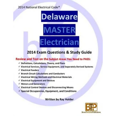 Delaware 2014 Master Electrician Study Guide