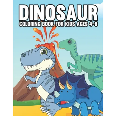 Dinosaur Colouring Book for Kids