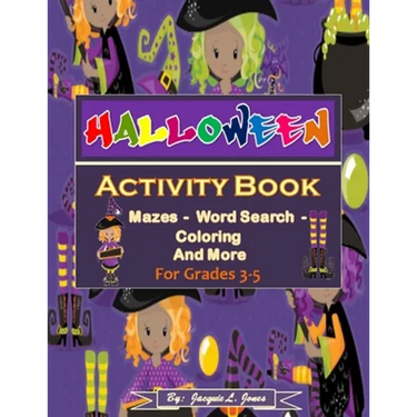 Halloween Activity Book for Grades 3-5: A Fun and Educational Way to Celebrate the Fall