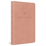 ESV Premium Church Bible, Large Print, Red Letter (Trutone, Blush Rose)