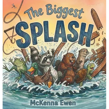 The Biggest Splash: A Rhyming Picture Book About Friendship and Teamwork for Kids