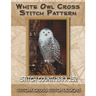 White Owl Cross Stitch Pattern