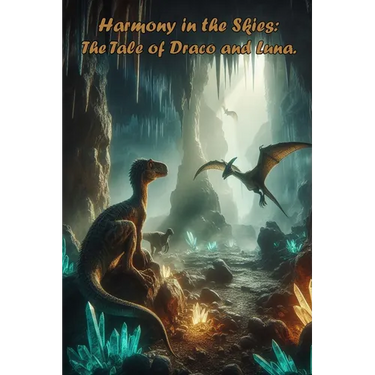 Harmony in the Skies: The Tale of Draco and Luna: Forging Bonds Beyond Boundaries in the Late Cretaceous World