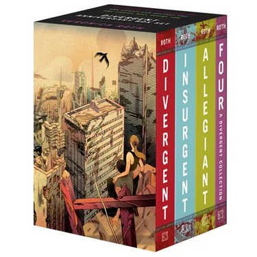 Divergent Anniversary 4-Book Box Set: Divergent, Insurgent, Allegiant, Four