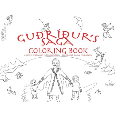 Guðríður's Saga Coloring Book