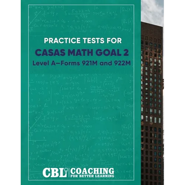 Practice Tests for Math GOAL 2 Level A―Forms 921M and 922M