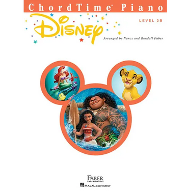 Chordtime Piano Disney Piano Sheet Music 10 Disney Songs from Moana, the Lion King, Beauty and the Beast & More Easy Arrangements for Level 2b Pianist